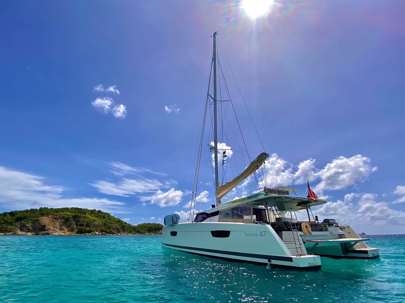 Used Sail Catamaran for Sale 2018 Saona 47 Boat Highlights